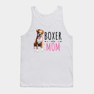 Boxer Mom,  Cute Boxer Lover Dog Owner Tank Top